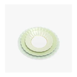 Speiseteller 28cm Melone Nilus Green, Collection Augarten x Giambattista Valli